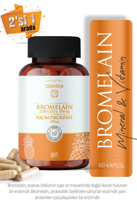 ERBATAB Bromelain-Krom Pikolinat