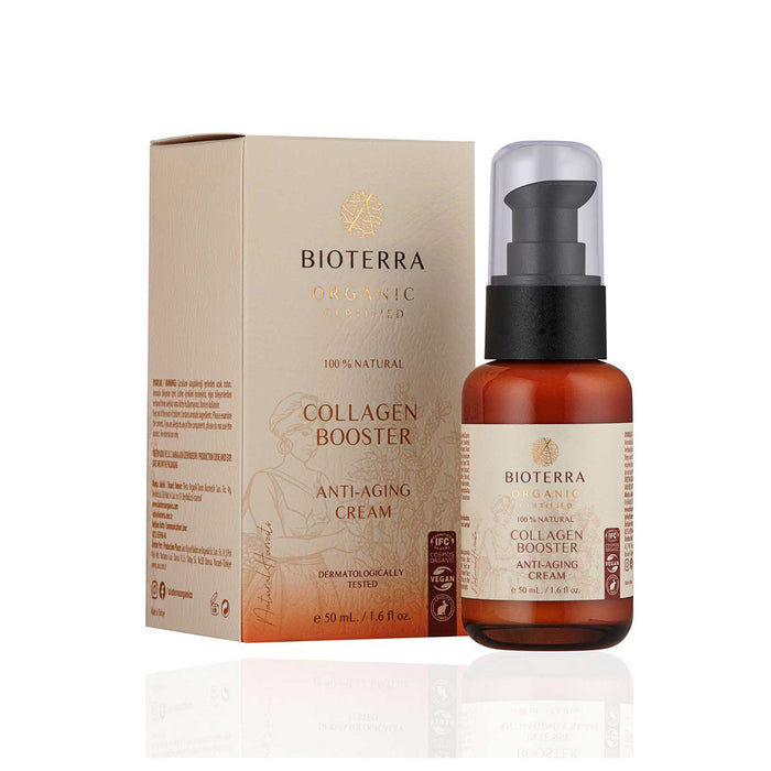 Bioterra Organik Kolajen Destekleyici Anti Aging Krem 50 ml