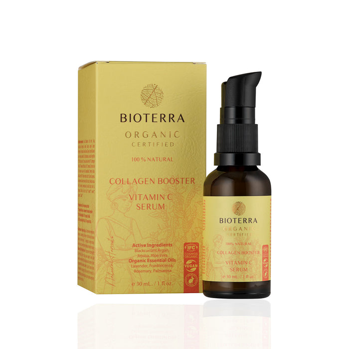 Bioterra Organik Kolajen Destekleyici Vitamin C Serum 30ml