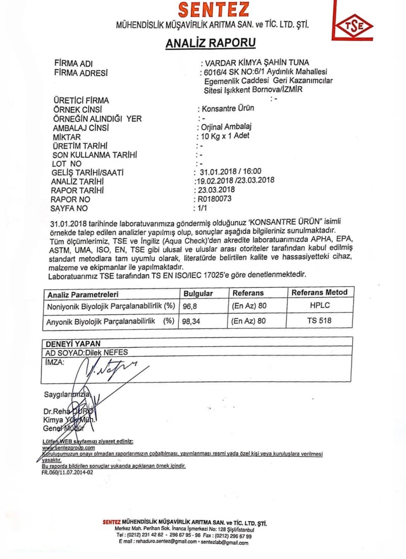 GLİNT Çok amaçlı Temizleyici