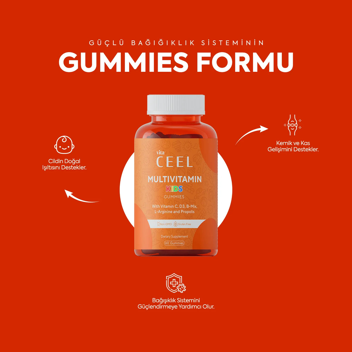 VITA CEEL MULTIVITAMIN KIDS GUMMIES