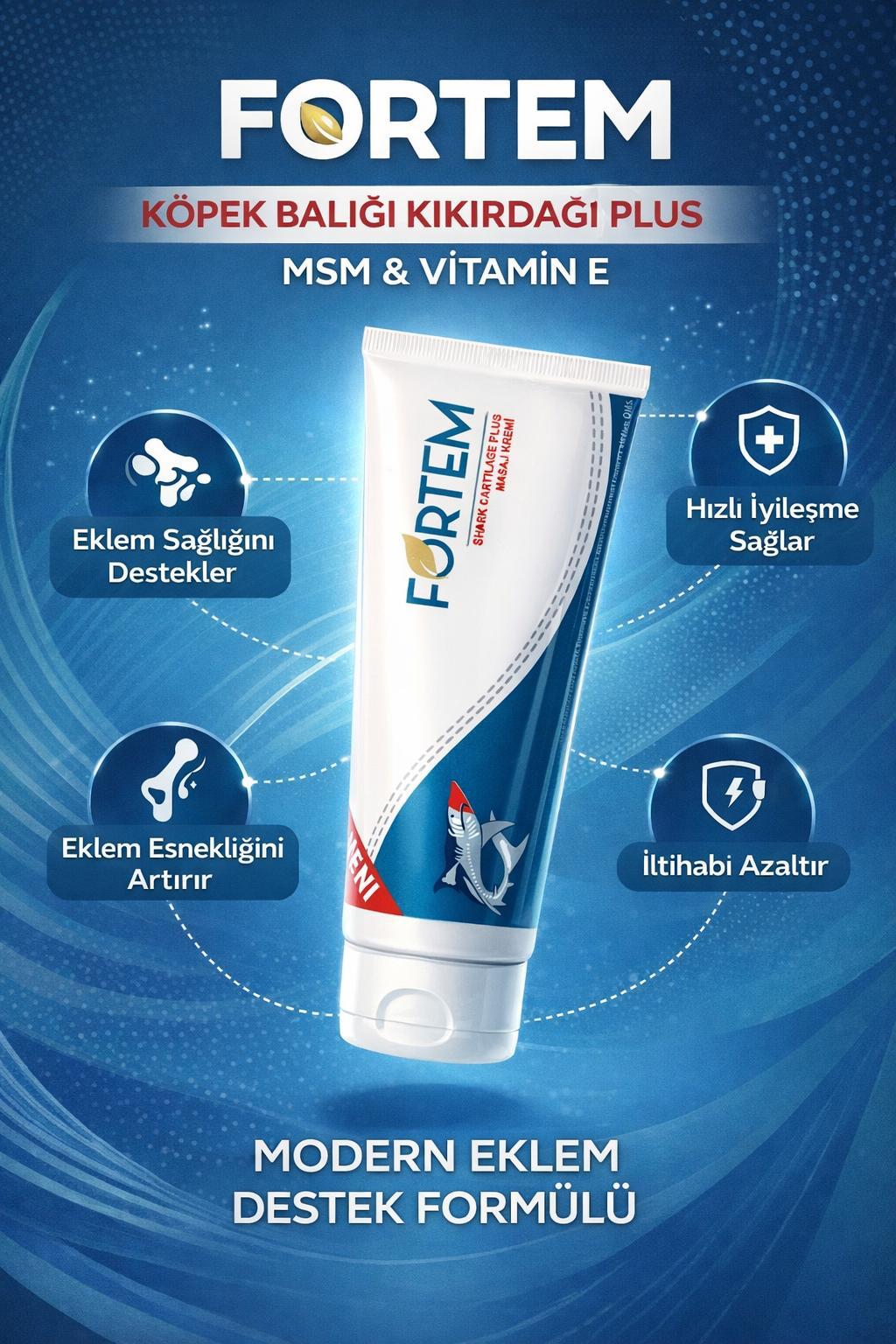 Köpek Balığı Kıkırdağı Masaj Kremi 100 ml