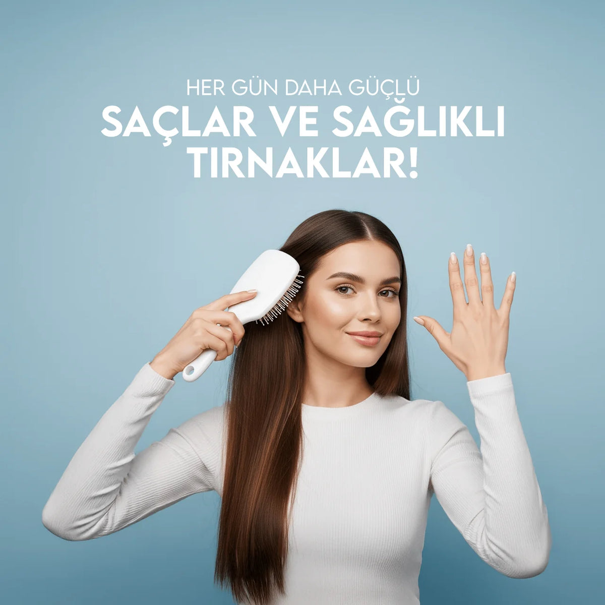Vita CEEL Hair & Nail Gummies – Biotin İçeren Saç ve Tırnak Takviyesi | 60 Adet