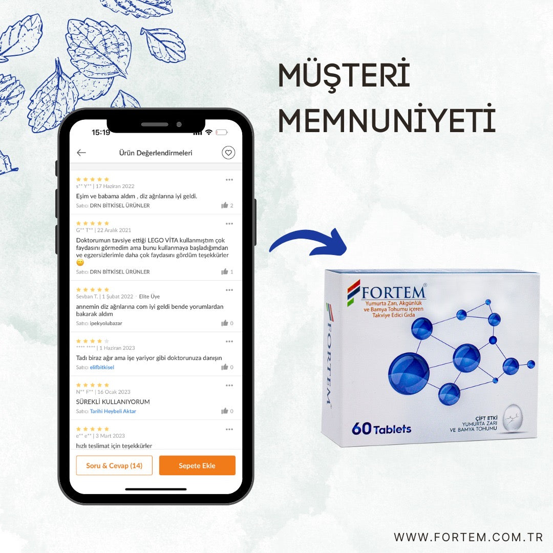 Kas ve Eklem Rahatlatıcı Paket
(Fortem + Shifaah Kuyruk Yağı Kremi)