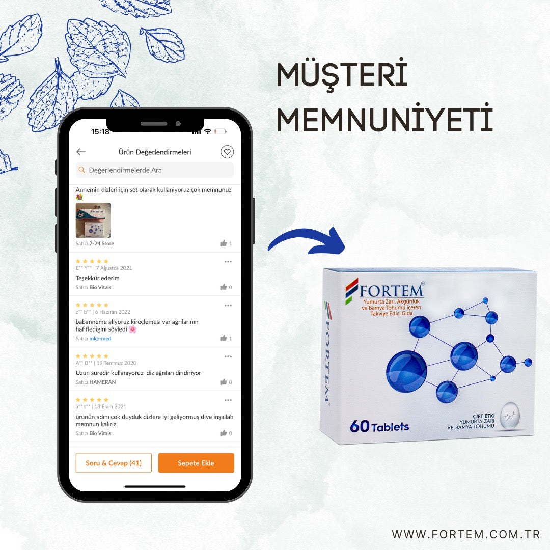 Kas ve Eklem Rahatlatıcı Paket
(Fortem + Shifaah Kuyruk Yağı Kremi)