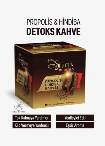 Şifamix Detox Plus Hindiba Kahvesi - 100% Çözünebilir & Vegan