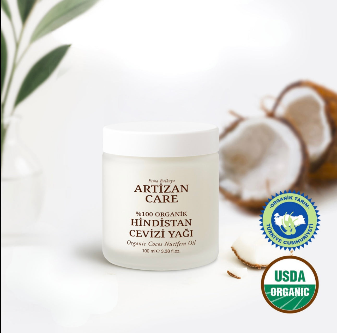 Organik Hindistan Cevizi Yağı