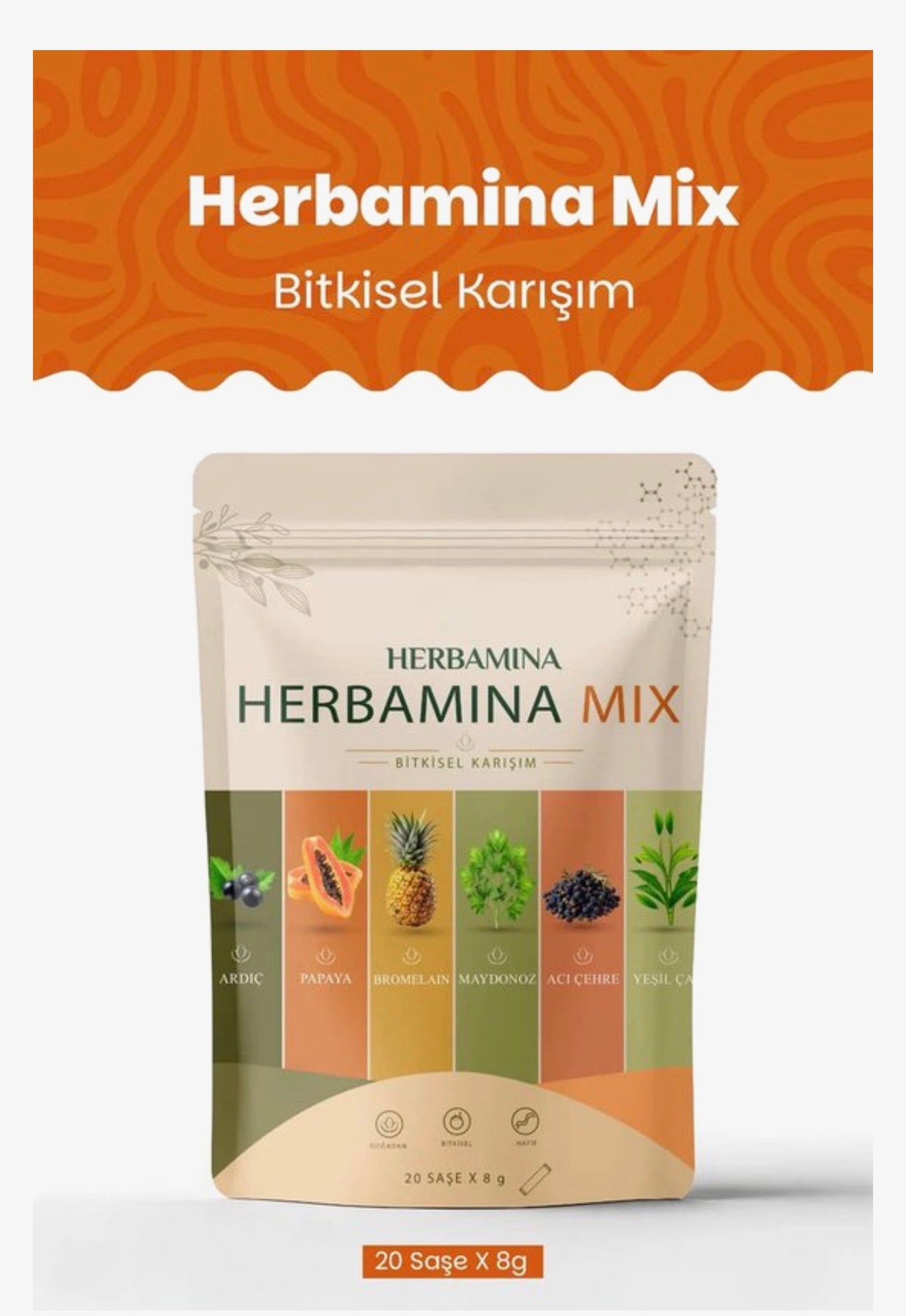 Herbamina Mix Bitkisel Karışım – Günlük Rutininize Doğal Destek