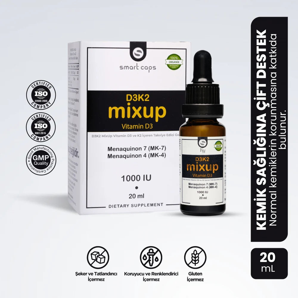 D3K2 Vitamin Mixup Spezialformel mit D3 und K2 20 ml