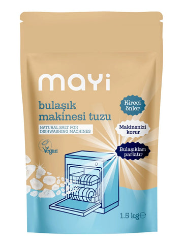 MAYİ DOĞAL BULAŞIK MAKİNESİ TUZU 1500 GR