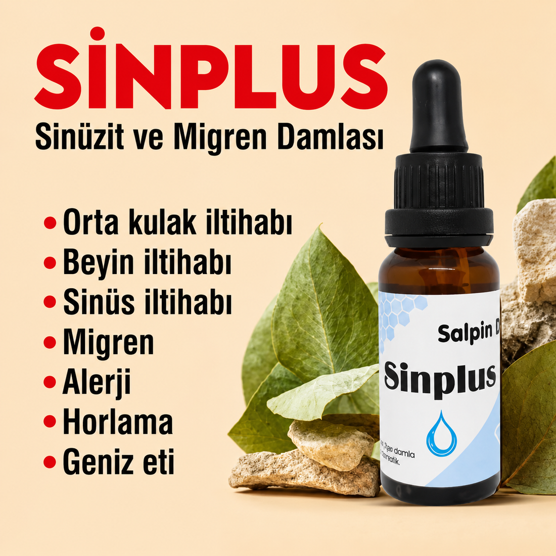 Sinplus Sinüzit en Migreen Druppel