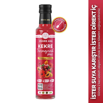 Kekre Termojenik Mix 250 ml – Bitkisel İçerikli Konsantre İçecek