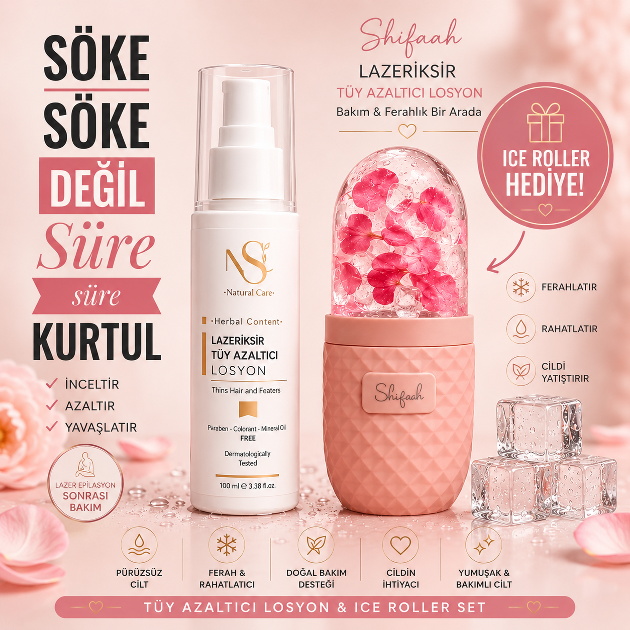 Haarwuchsreduzierende Lotion (100 ml)