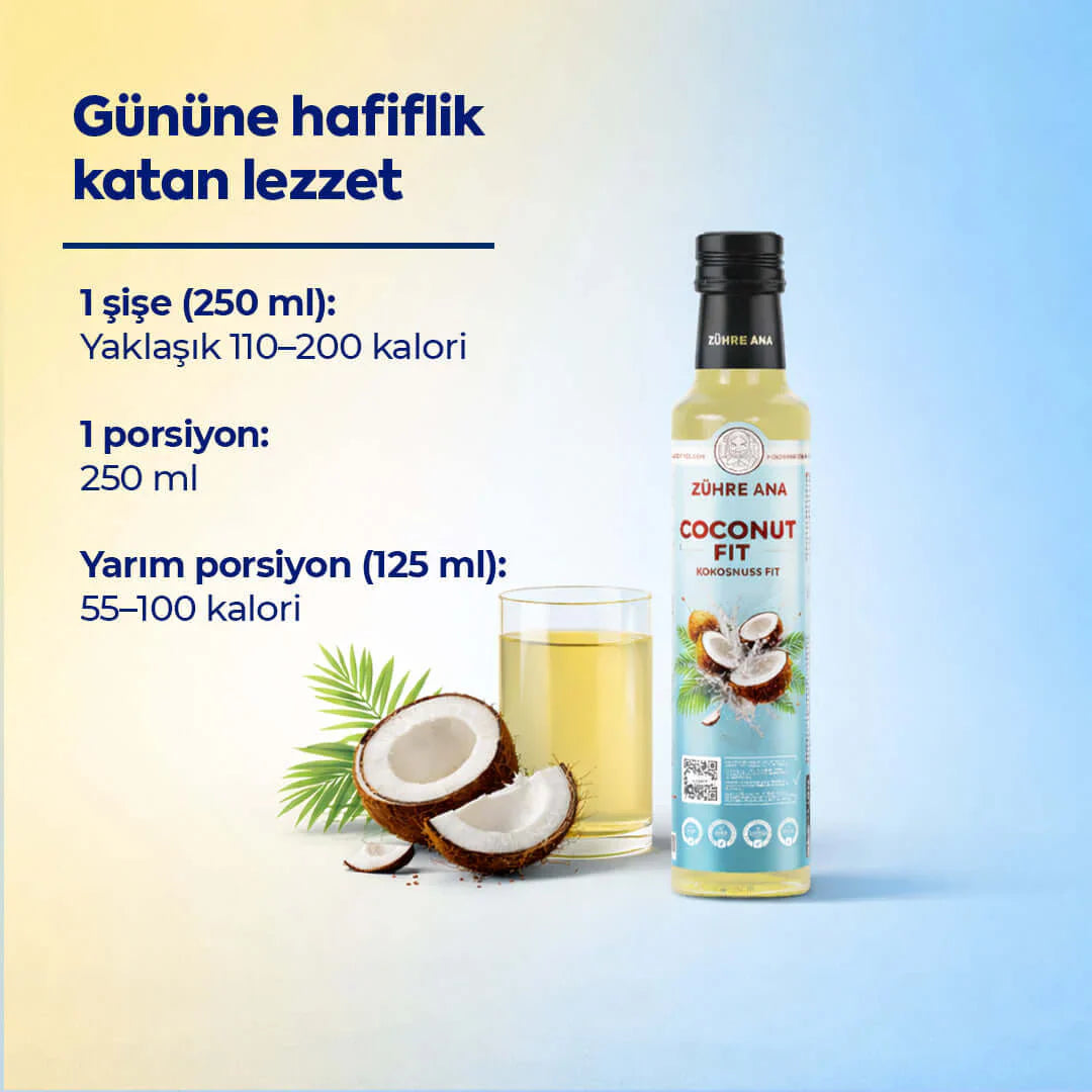 Zühre Ana Coconut Fit Fermente Hindistan Cevizli Bitkisel Karışım 250 ml