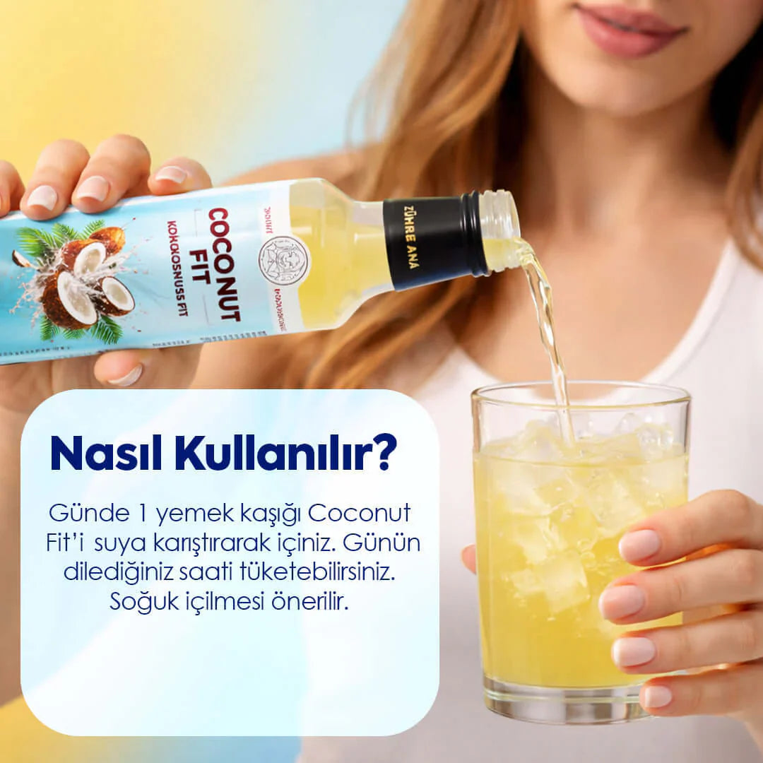 Zühre Ana Coconut Fit Fermente Hindistan Cevizli Bitkisel Karışım 250 ml