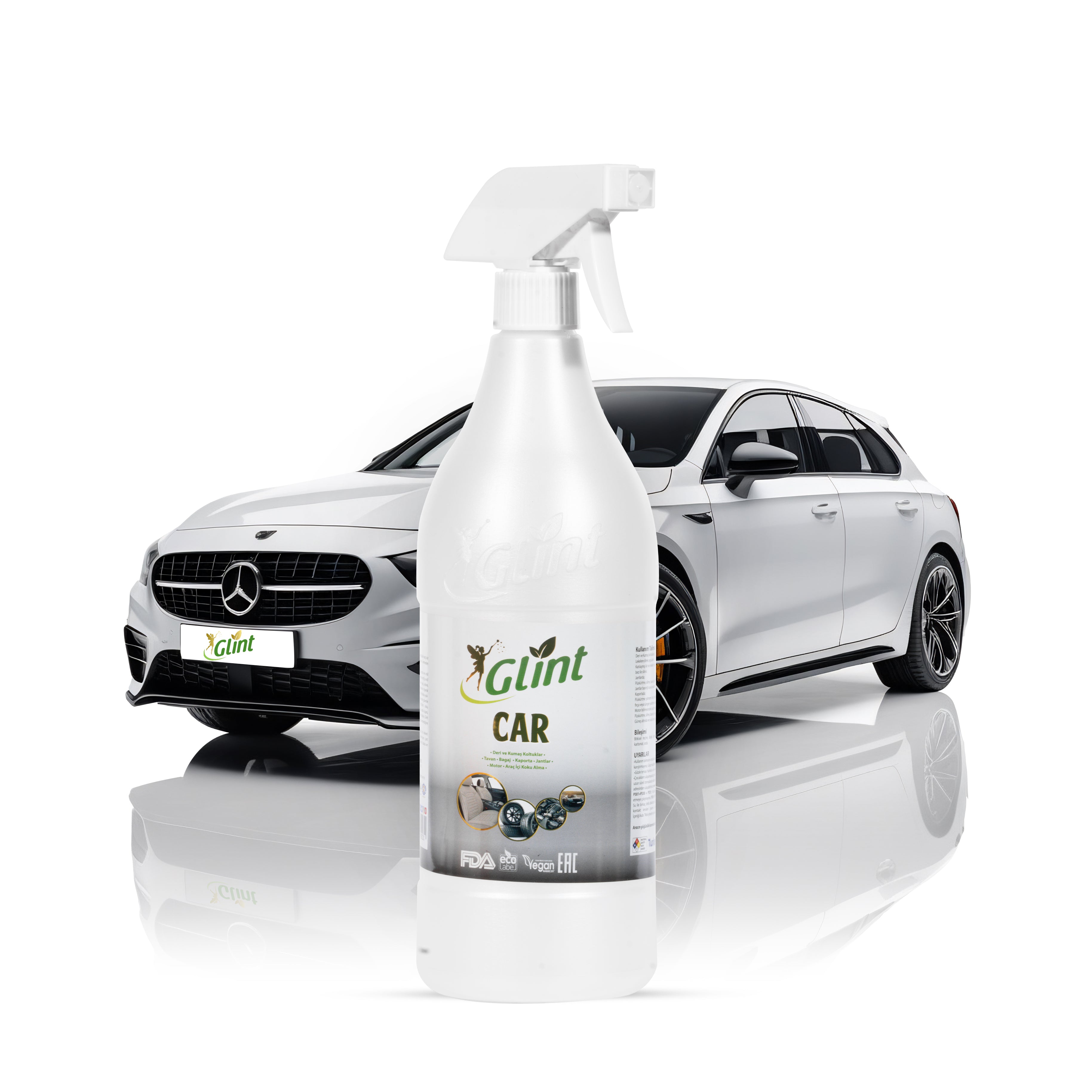 Bitkisel Çok Amaçlı Oto Temizleyici Araç Far Koltuk Paspas Temizleme Jant Parlatıcı