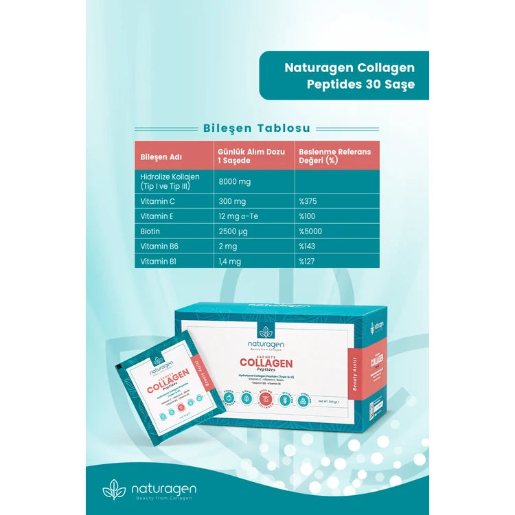 Beauty Collagen Peptides 30 Saşe