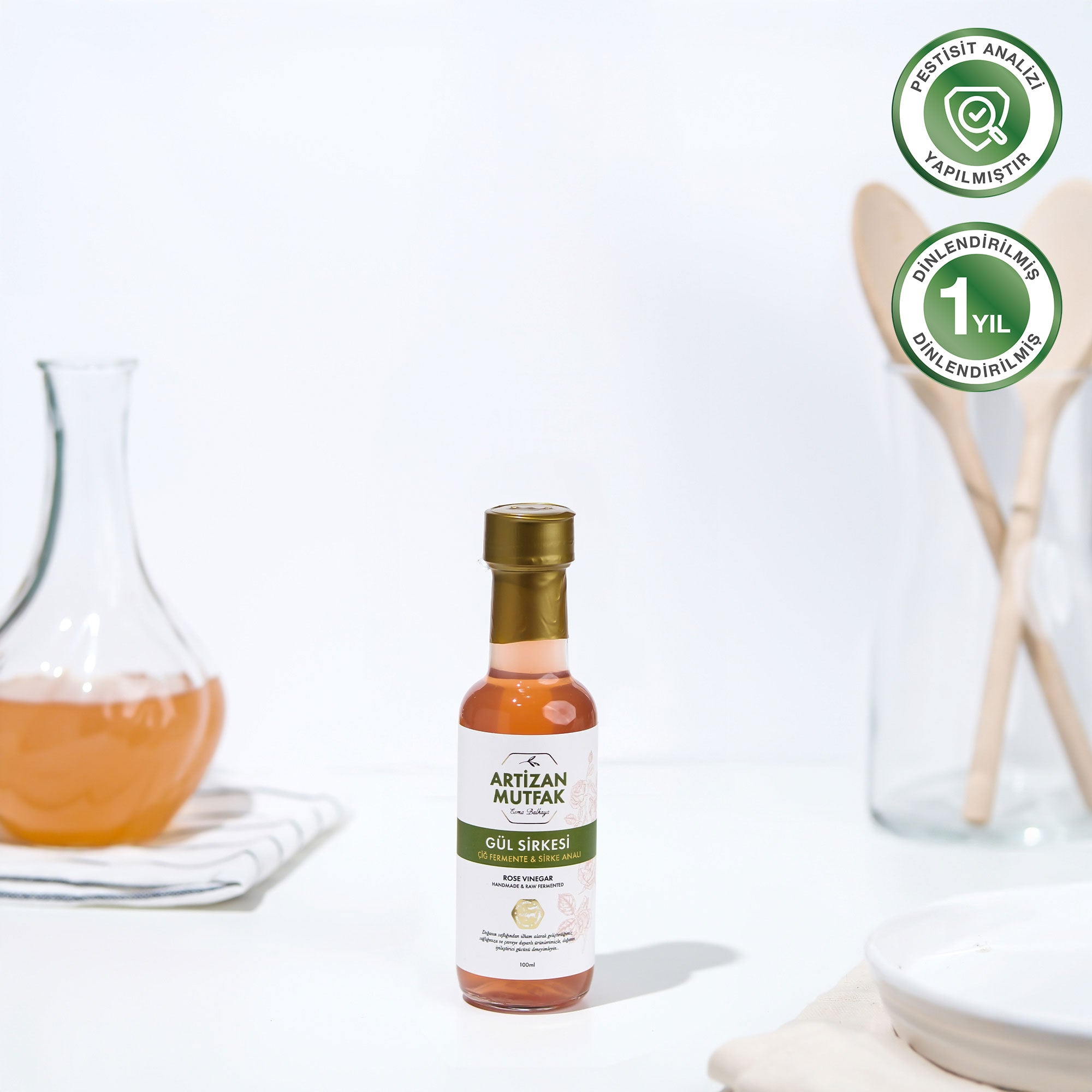 Organik Gül Sirkesi