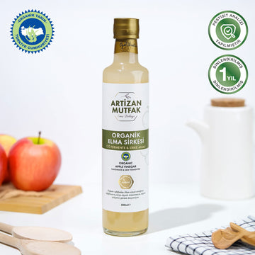 Organik Elma Sirkesi