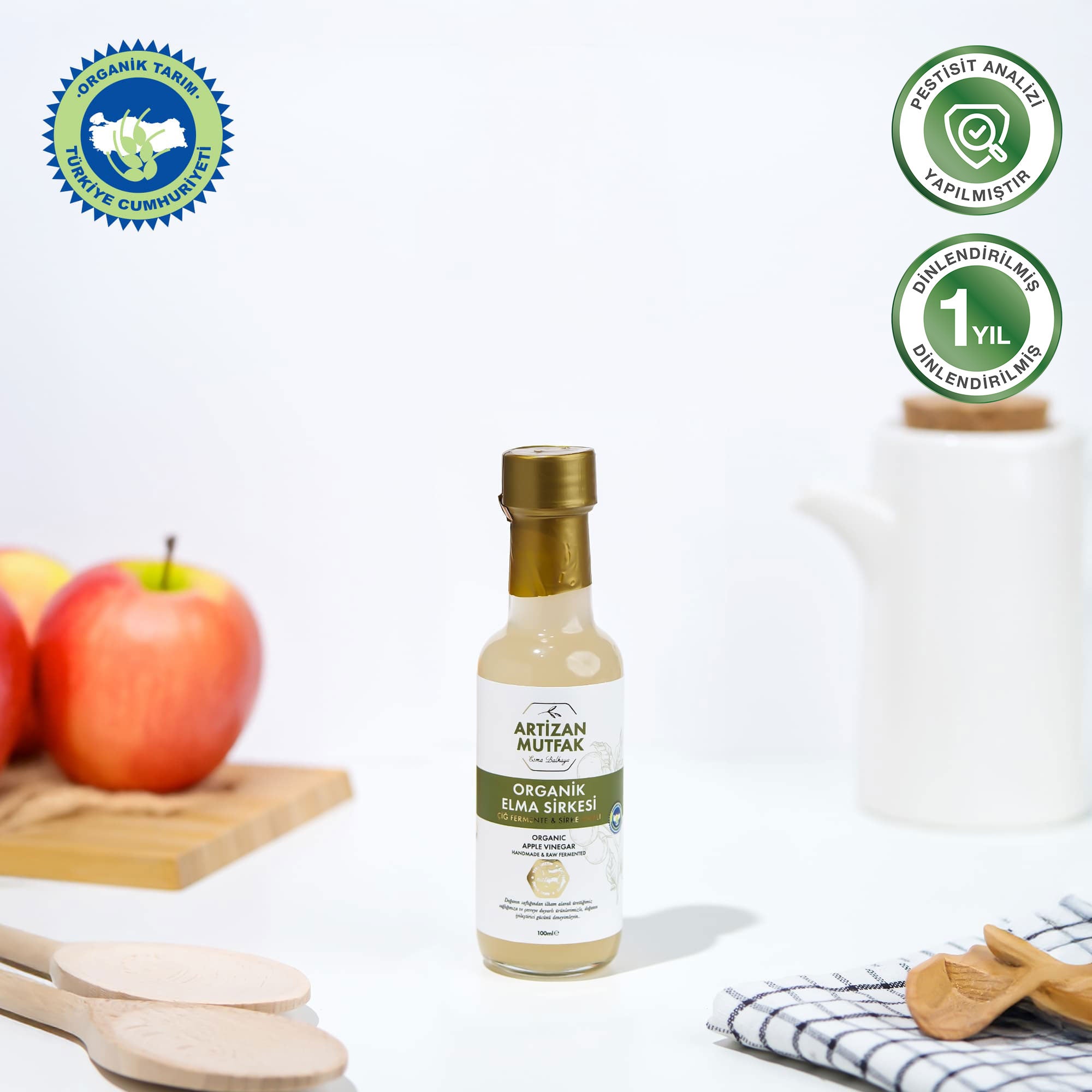 Organik Elma Sirkesi