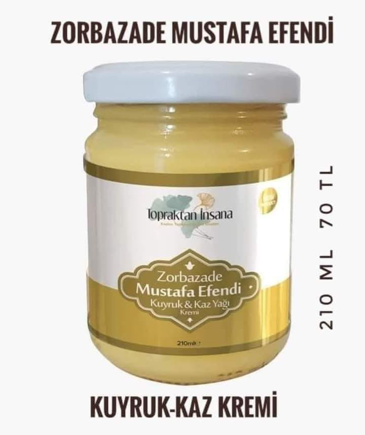 MUSTAFA EFENDİ KUYRUK-KAZ YAĞLI KREM