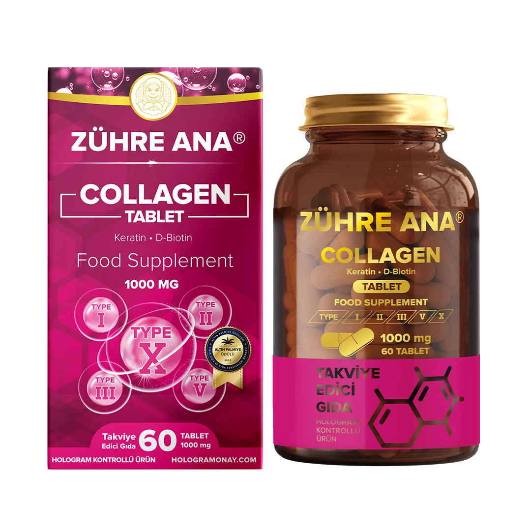 Zühre Ana Collagen Capsules – 60 Capsules 220g