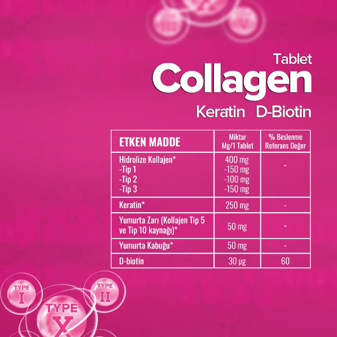 Zühre Ana Collagen Capsules – 60 Capsules 220g