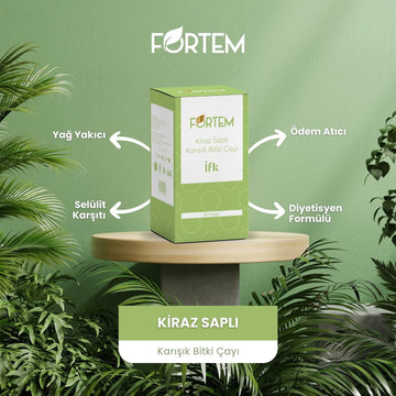 Kiraz saplı karışık bitki çayı