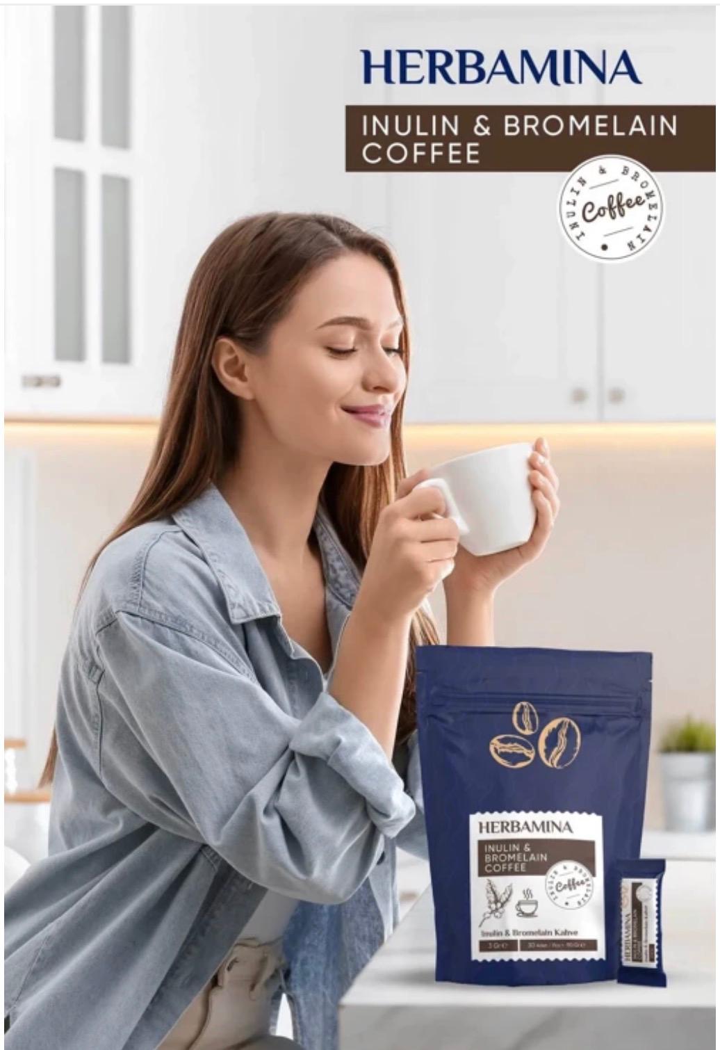 Herbamina Inülin Ve Bromelain Coffee