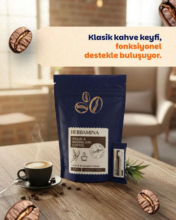Herbamina Inülin Ve Bromelain Coffee