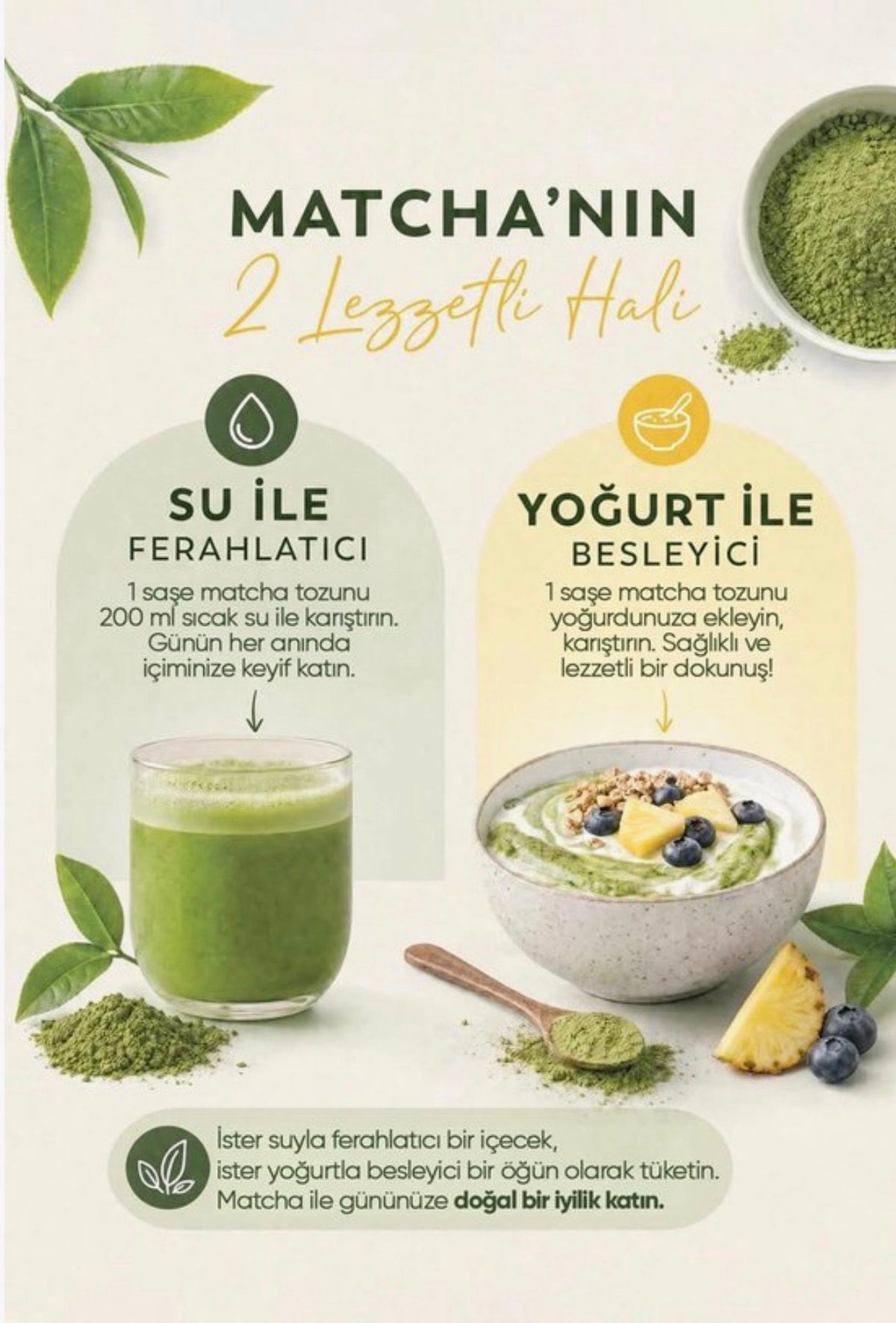 Zühre Ana Matcha Ananas – Lezzetli ve Pratik Matcha Keyfi