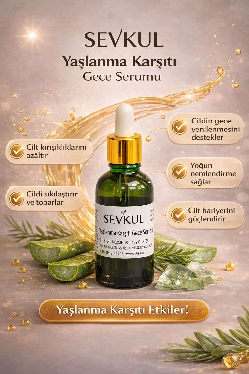 SEVKUL VERJONGINGS NACHTSERUM