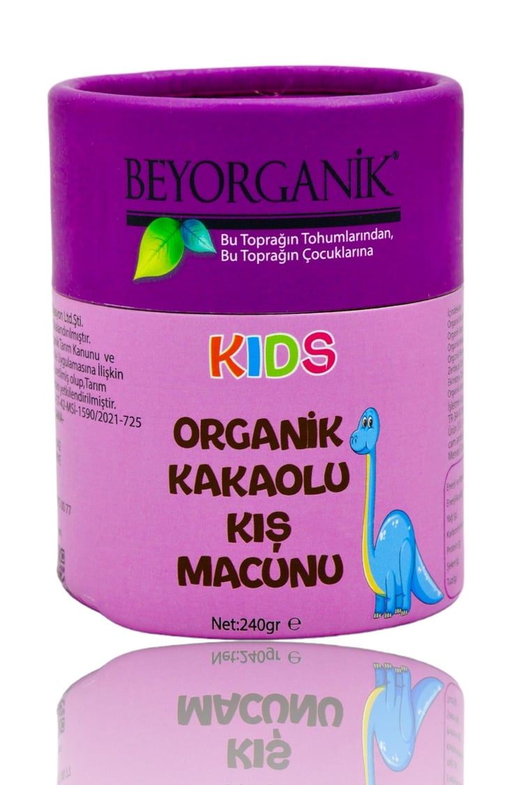 Organik Kakaolu Kış Macunu 240gr KİDS (PESTİSİT VE AĞIR METAL ANALİZLİ)
