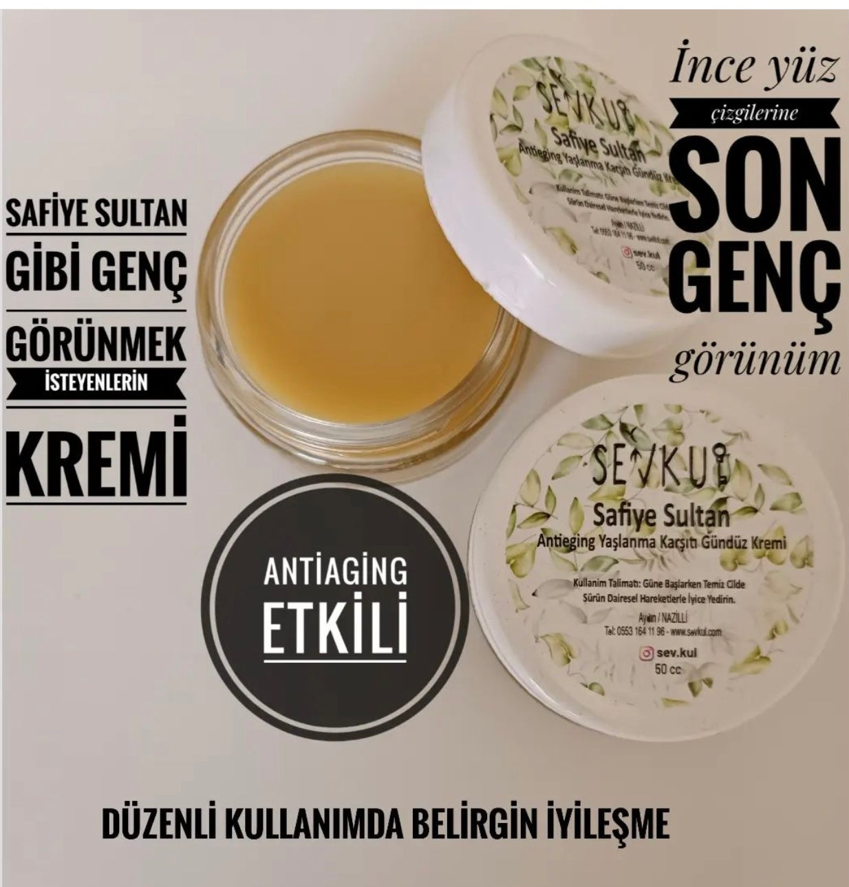 Safiye sultan anti-aging verzorgingscrème