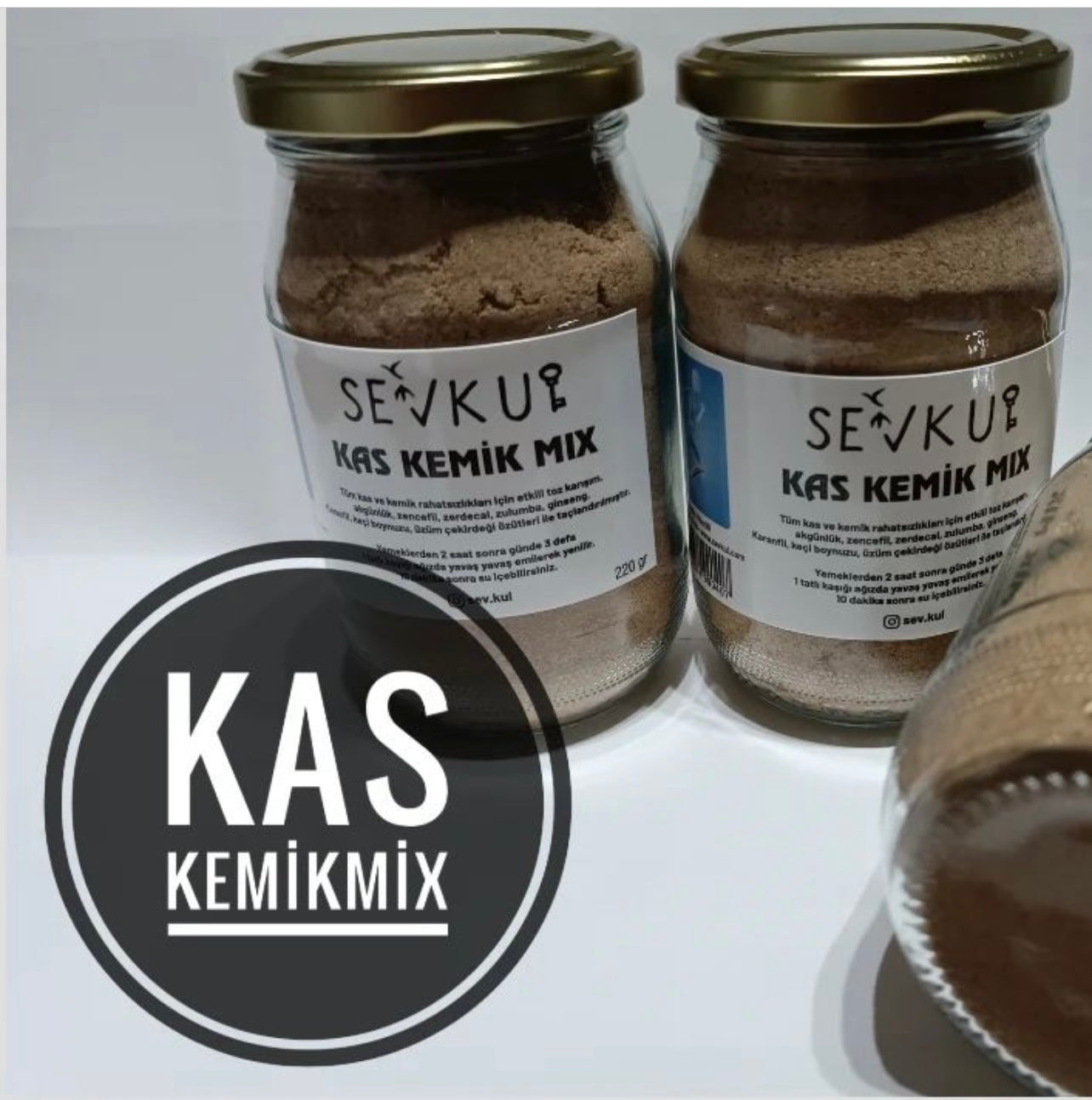 Mix van spieren en botten