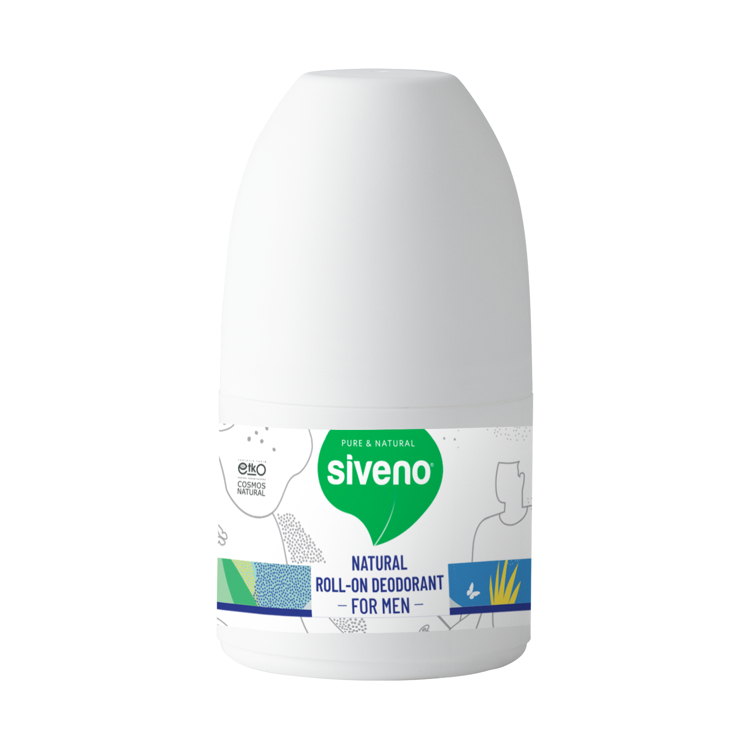 Natuurlijke Roll-On Voor Mannen 50 ml